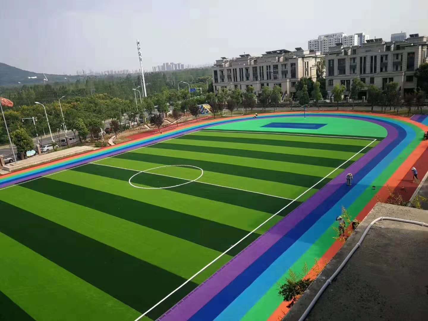 小學(xué)epdm橡膠跑道