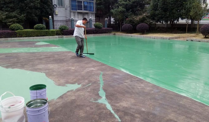 硅PU球場(chǎng)材料